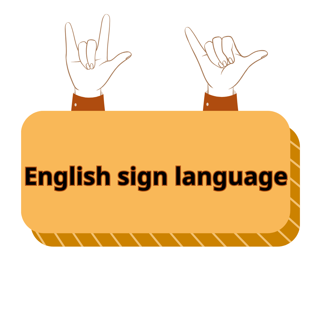 English sign language